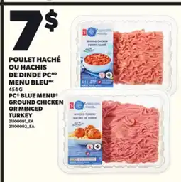 Provigo POULET HACHÉ OU HACHIS DE DINDE PC MENU BLEU, 454 G offer