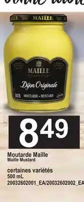 Provigo MOUTARDE MAILLE, 500 ML offer