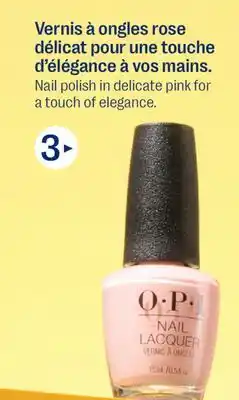 Jean Coutu OPI NAIL LACQUER Nail polish offer