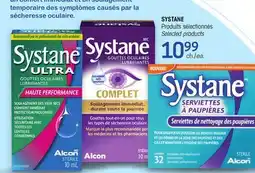 Uniprix SYSTANE Produits sélectionnés / Selected products offer