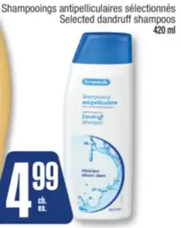 Jean Coutu PERSONNELLE Selected dandruff shampoos offer