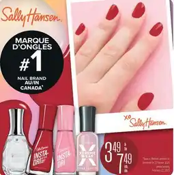Jean Coutu sally Hansen nail brand offer