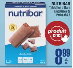 Jean Coutu NUTRIBAR Bars offer