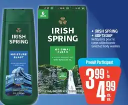 Jean Coutu IRISH SPRING, SOFTSOAP offer