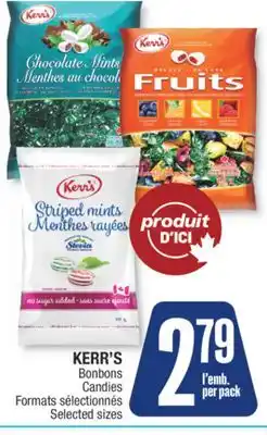 Jean Coutu KERR'S Candies Selected sizes offer