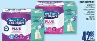 Jean Coutu BON DÉPART Selected concentrated liquids offer