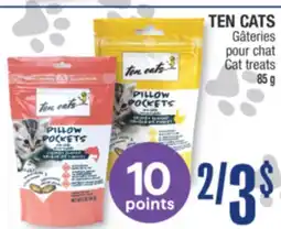 Jean Coutu TEN CATS Cat treats offer