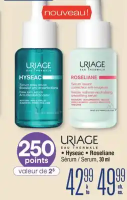 Jean Coutu URIAGE Hyseac, Roseliane Serum offer