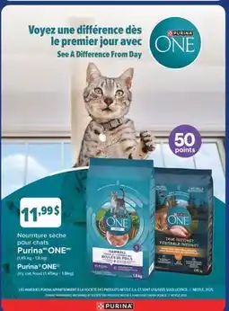 Jean Coutu Purina ONE dry cat food offer