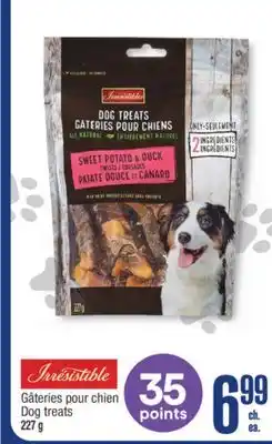 Jean Coutu IRRESTIBLE DOG TREATS offer