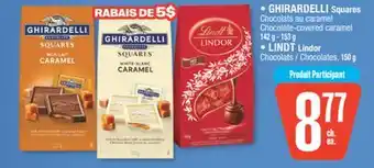 Jean Coutu GHIRARDELLI Squares, LINDT Lindor offer