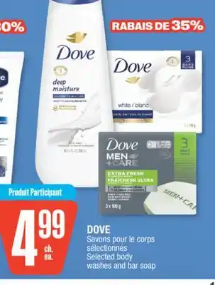 Jean Coutu Selected body washes and bar soap offer