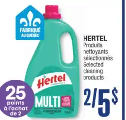 Jean Coutu HERTEL Selected cleaning offer