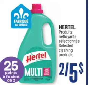 Jean Coutu HERTEL Selected cleaning offer