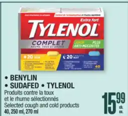 Jean Coutu • BENYLIN • SUDAFED • TYLENOL offer