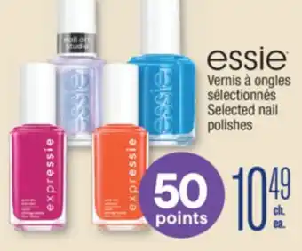 Jean Coutu ESSIE Selected nail polishes offer