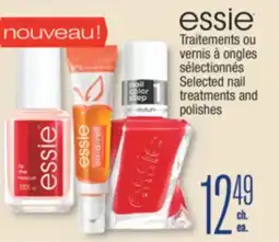 Jean Coutu ESSIE Selected nail treatments and polishes offer