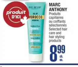 Jean Coutu MARC ANTHONY Selected hair care and hair styling products offer