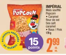 Jean Coutu IMPÉRIAL Popcorn Sea salt caramel offer