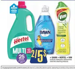 Jean Coutu • DAWN • HERTEL • VIM Selected cleaning products offer