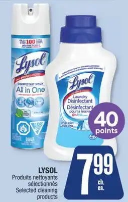 Jean Coutu LYSOL Selected cleaning products offer