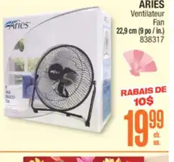 Jean Coutu ARIES Fan offer