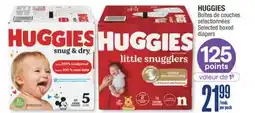 Jean Coutu HUGGIES Selected boxed diapers offer