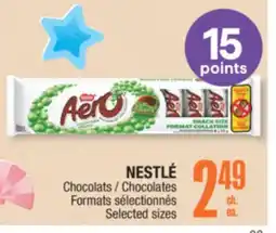 Jean Coutu NESTLÉ Chocolats Selected sizes offer