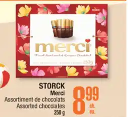 Jean Coutu STORCK Merci Assorted chocolates offer