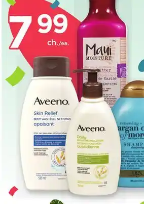 Proxim AVEENO, MAUI MOISTURE, OGX offer