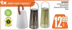 Jean Coutu Selected DANSON solar lanterns 20 cm offer