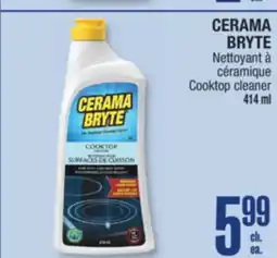Jean Coutu CERAMA BRYTE Cooktop cleaner offer