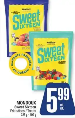 Jean Coutu MONDOUX Sweet Sixteen, Treats offer