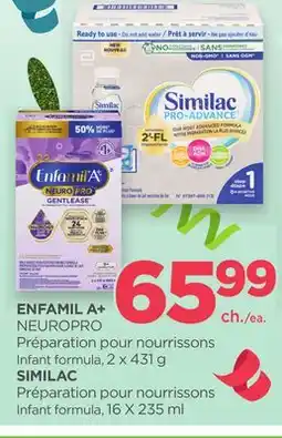 Proxim ENFAMIL A+, SIMILAC offer