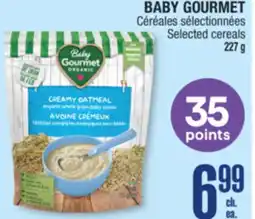 Jean Coutu BABY GOURMET Selected cereals offer