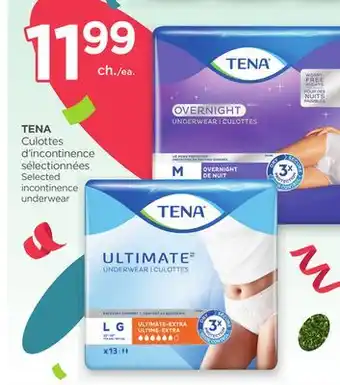 Proxim TENA Selected incontinence underwear offer
