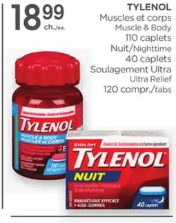 Proxim TYLENOL Muscle & Body offer