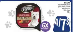 Jean Coutu CESAR Wet food for little dogs offer