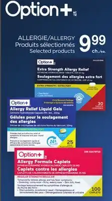 Proxim Option+ ALLERGY Selected products offer