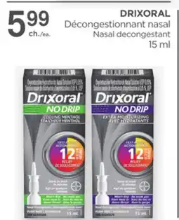 Proxim DRIXORAL Nasal decongestant offer