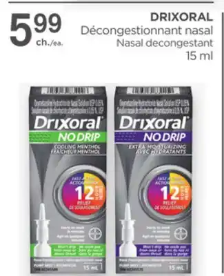 Proxim DRIXORAL Nasal decongestant offer