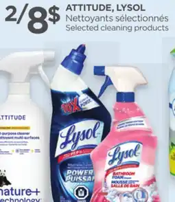 Proxim ATTITUDE, LYSOL Selected cleaning products offer