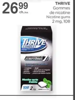 Proxim THRIVE Nicotine gums offer