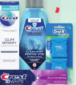 Proxim CREST Selected toothpastes, ORAL-B Dental floss offer