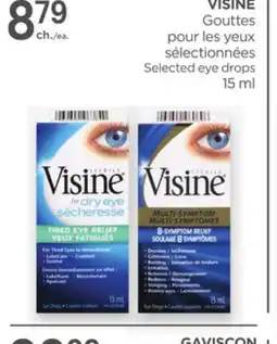 Proxim VISINE Selected eye drops offer