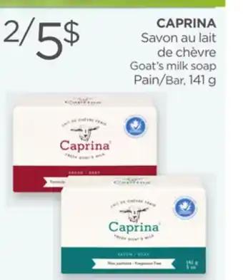 Proxim CAPRINA Goat's milk soap offer