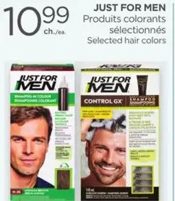 Proxim JUST FOR MEN Selected hair colors offer