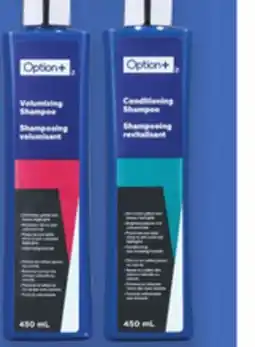 Proxim OPTION+ Blue shampoo offer