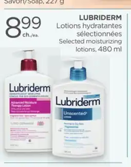 Proxim LUBRIDERM Selected moisturizing lotions offer