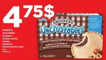 Maxi Smucker's Uncrustables offer